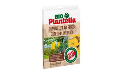 Bio Plantella жълти лепящи листове 10 бр. в кутия (А4)